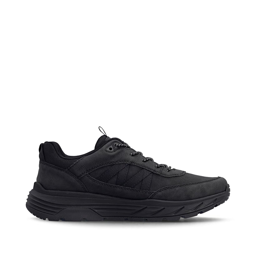 Herren-Sneaker schwarz wasserdicht von Rieker 06155-00
