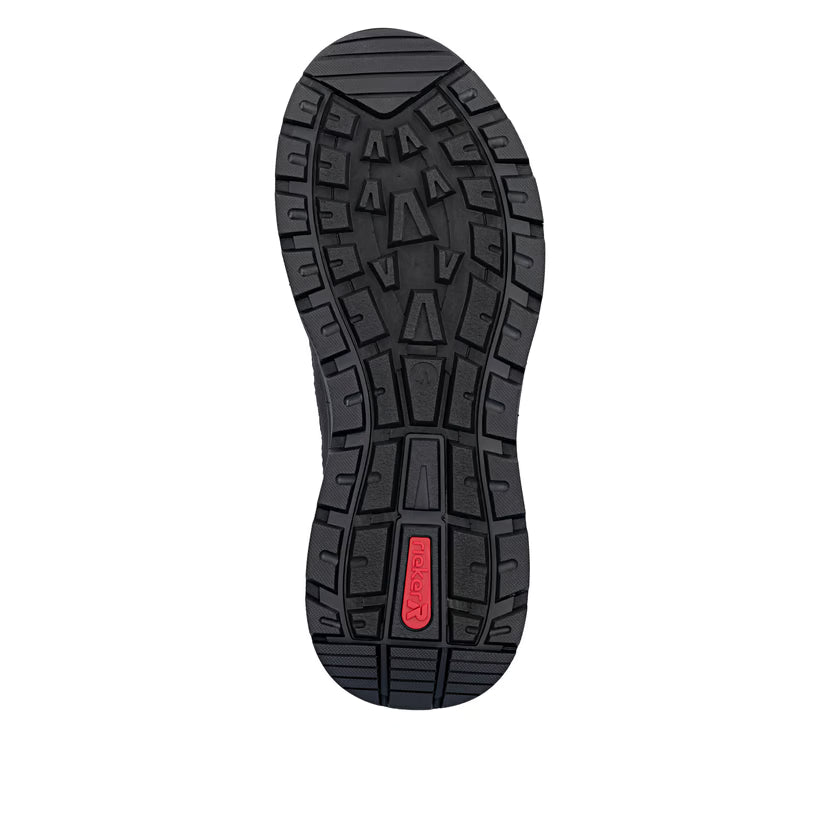 Herren-Sneaker schwarz wasserdicht von Rieker 06155-00