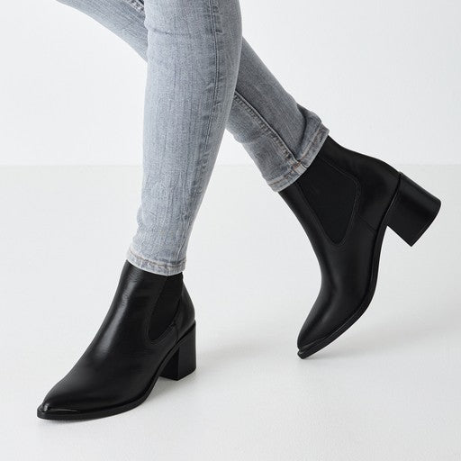 Damen-Stiefelette von Tamaris in schwarz 1-25301-45-003