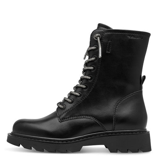 Damen-Boots von Tamaris schwarz 1-25281-43-091 - Steinick Schuhe