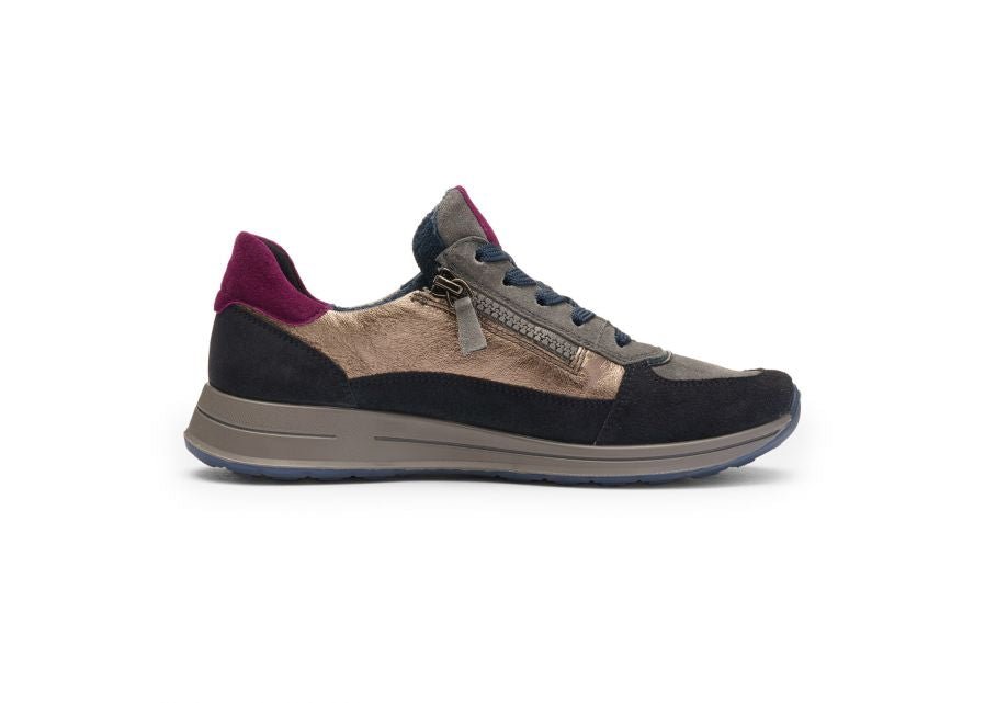 Damen - Sneaker von Ara blau 12 - 24826 - 02 - Steinick Schuhe