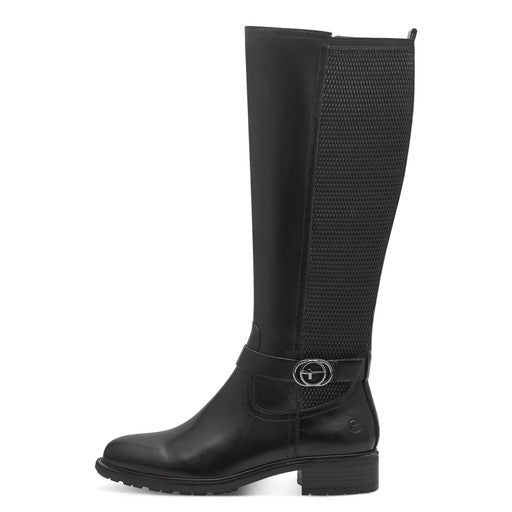 Damen-Stiefel schwarz von Tamaris 1-25618-43-001 - Steinick Schuhe