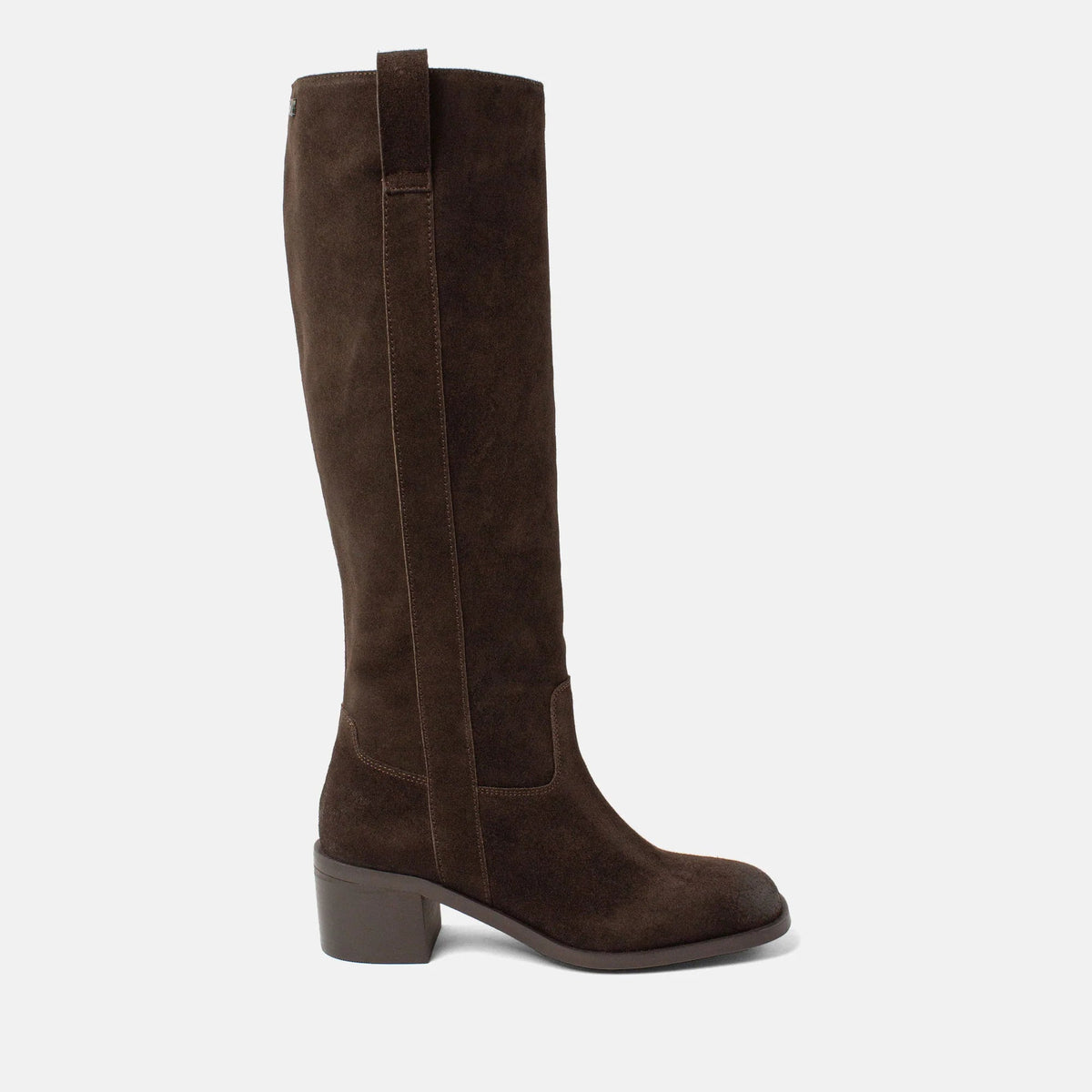 Elin Damen Wildleder-Stiefel Brown von Lazamani LA85801 - Steinick Schuhe