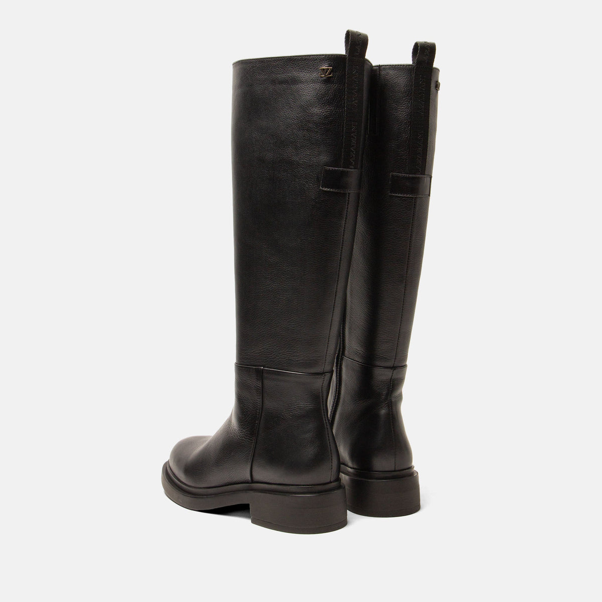 Uma Damen Leder-Stiefel Black von Lazamani LA85772 - Steinick Schuhe