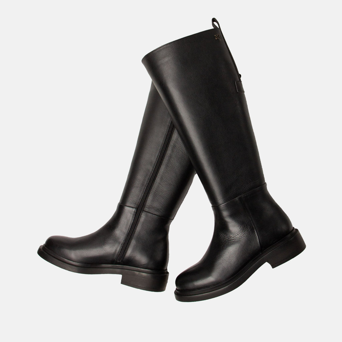 Uma Damen Leder-Stiefel Black von Lazamani LA85772 - Steinick Schuhe