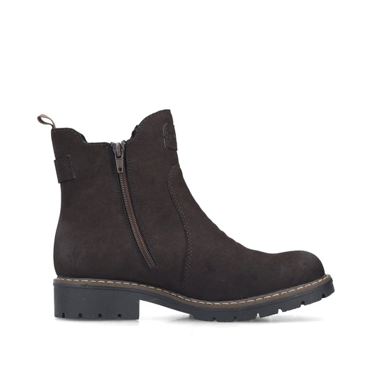 Rieker Damen Chelsea Boots mit Tex braun Y9160-25