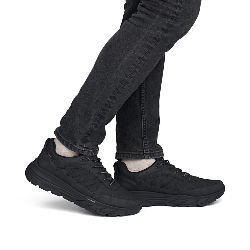 Herren-Sneaker schwarz wasserdicht von Rieker 06155-00