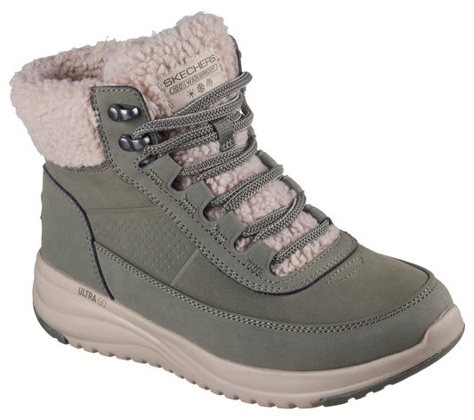 Damen-Boots Skechers on the go Stellar 144756 olive