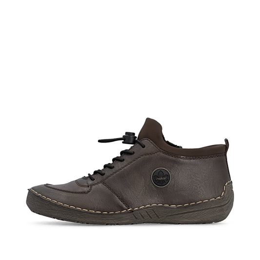 Rieker Ladies short boots 52557-25 Brown - Steinick Schuhe