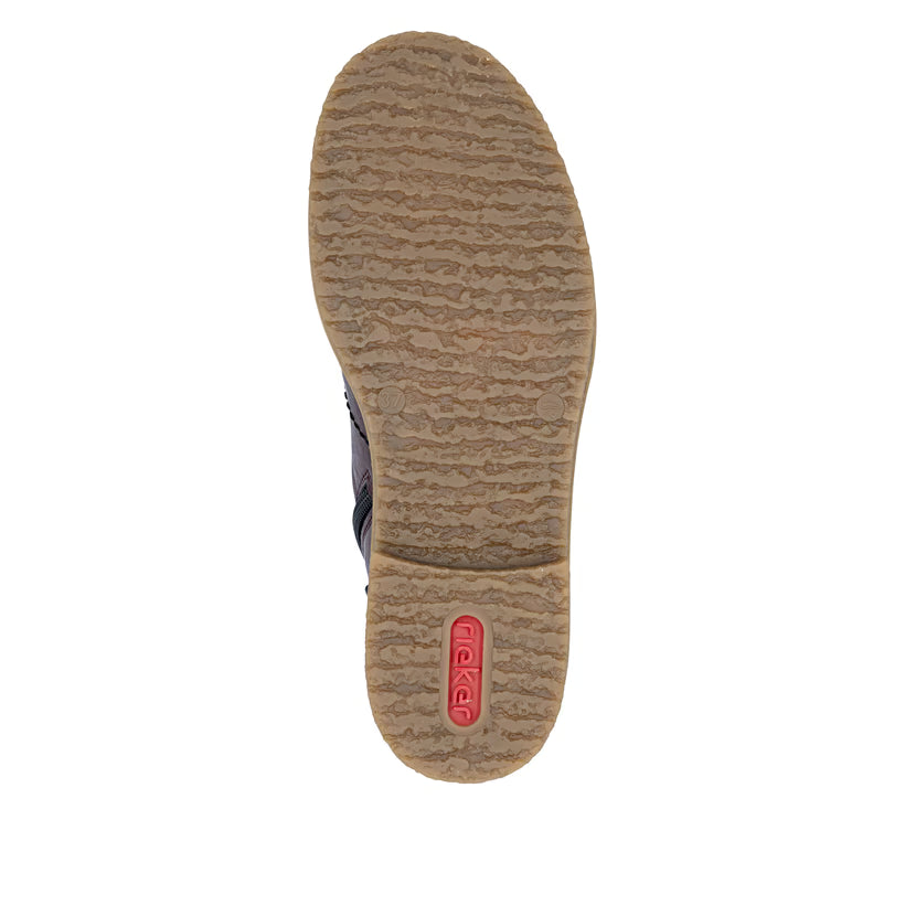 Damen-Stiefelette von Rieker brombeer 73500-30