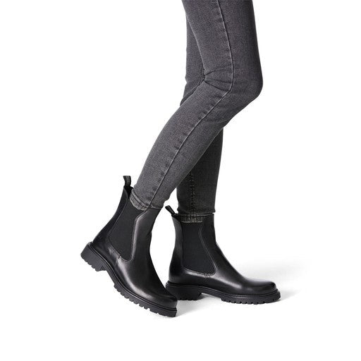 Damen-Chelsea Boots von Tamaris in schwarz 1-25427-41-001 - Steinick Schuhe