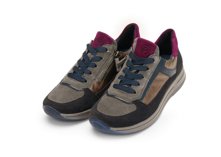 Damen - Sneaker von Ara blau 12 - 24826 - 02 - Steinick Schuhe