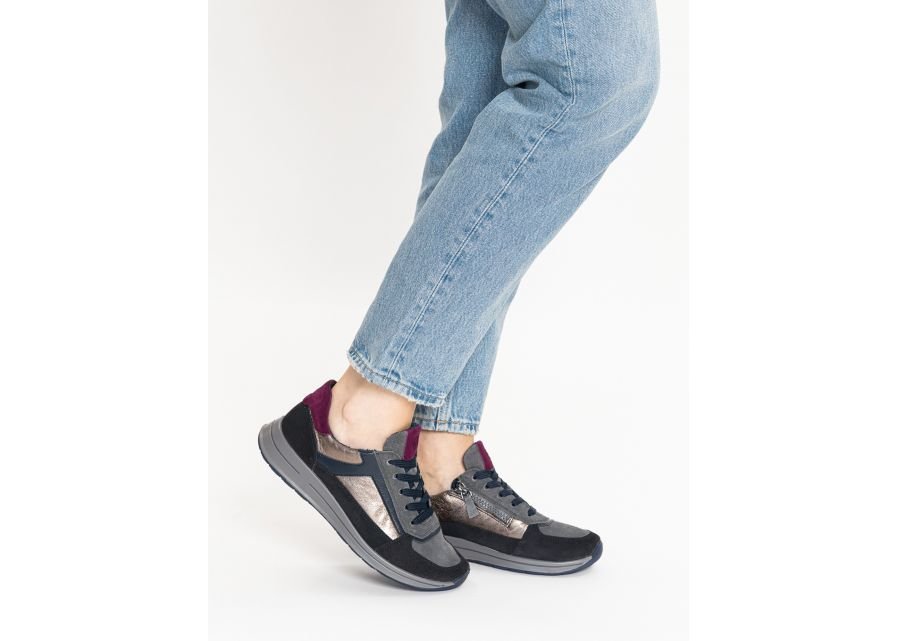 Damen - Sneaker von Ara blau 12 - 24826 - 02 - Steinick Schuhe