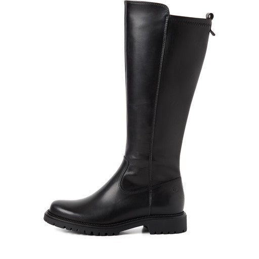 Damen-Stiefel schwarz von Tamaris 1-25605-43-001 - Steinick Schuhe