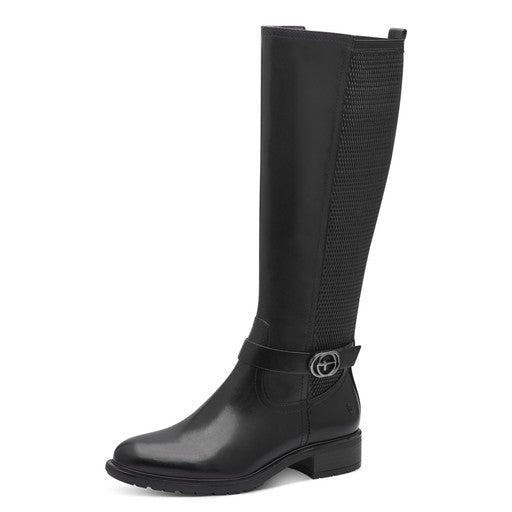 Damen-Stiefel schwarz von Tamaris 1-25618-43-001 - Steinick Schuhe