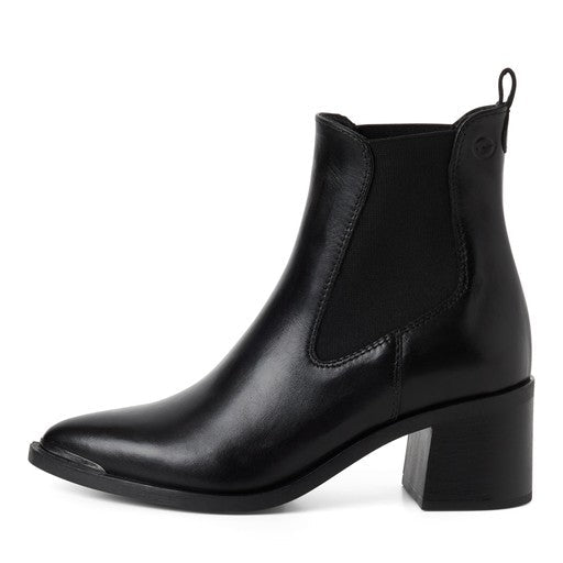 Damen-Stiefelette von Tamaris in schwarz 1-25301-45-003 - Steinick Schuhe