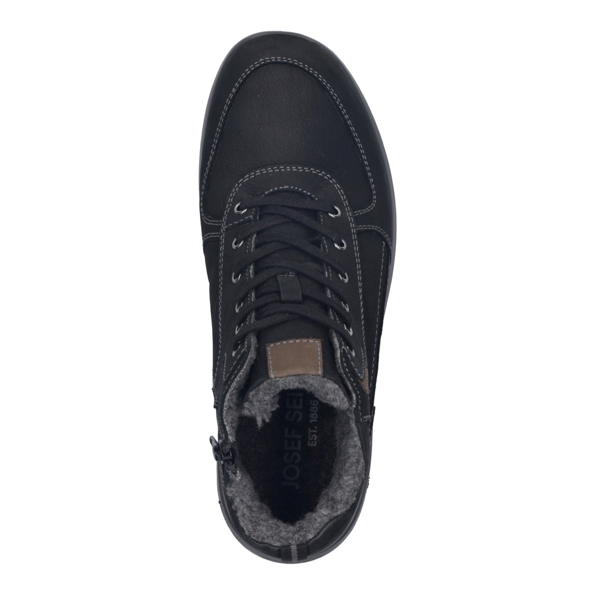 JOSEF SEIBEL Marley 54 – Herren-Stiefelette in Schwarz-Kombi 43954-PL21-101 - Steinick Schuhe