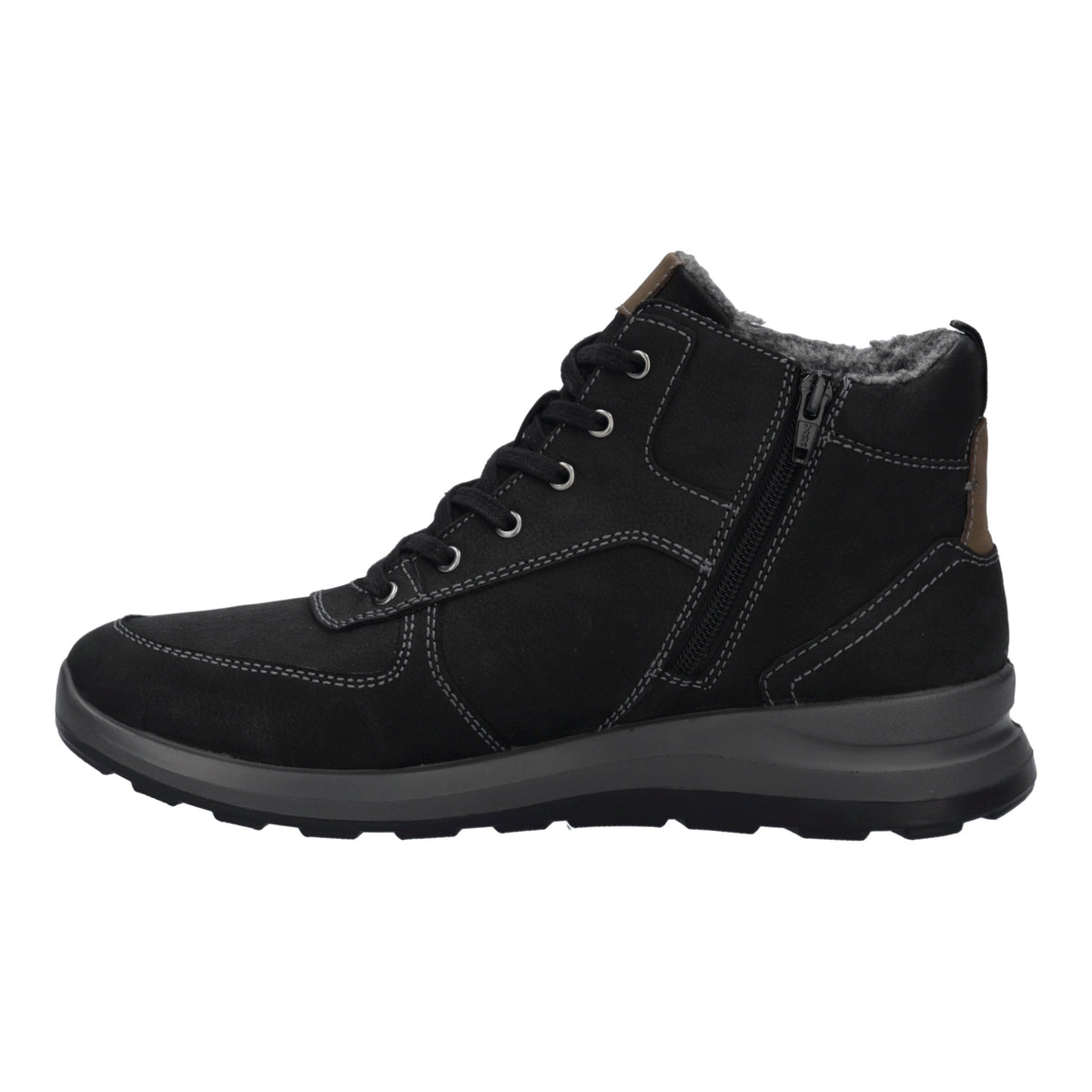 JOSEF SEIBEL Marley 54 – Herren-Stiefelette in Schwarz-Kombi 43954-PL21-101 - Steinick Schuhe
