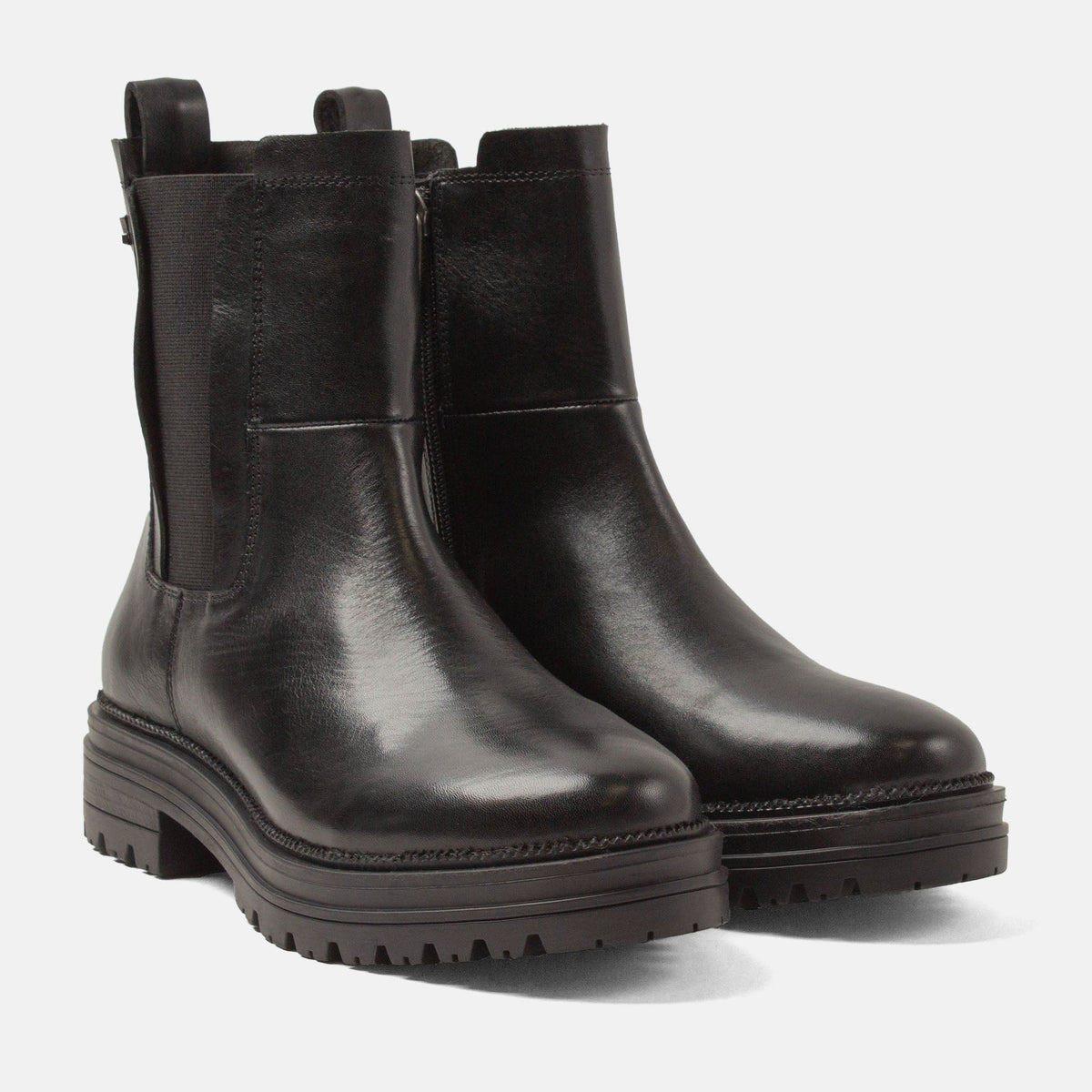 Nola Damen Leder-Boots Black von Lamazami LA85791 - Steinick Schuhe