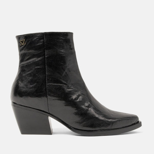 River Damen Leder-Stiefeletten Black von Lamzami LA85718 - Steinick Schuhe