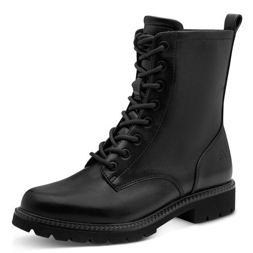 Tamaris Damen-Schnürstiefelette Schwarz 1-25215-45-001 - Steinick Schuhe