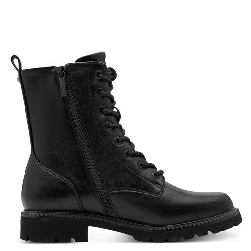 Tamaris Damen-Schnürstiefelette Schwarz 1-25215-45-001 - Steinick Schuhe