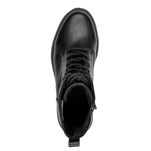 Tamaris Damen-Schnürstiefelette Schwarz 1-25215-45-001 - Steinick Schuhe